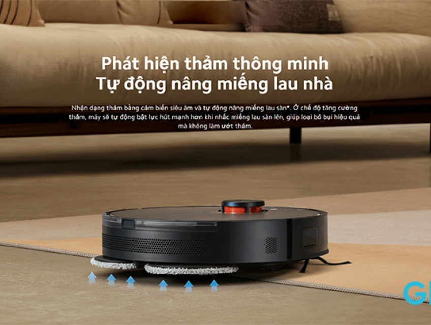 Giải pháp dọn nhà thông minh với robot hút bụi Xiaomi Vacuum S20+