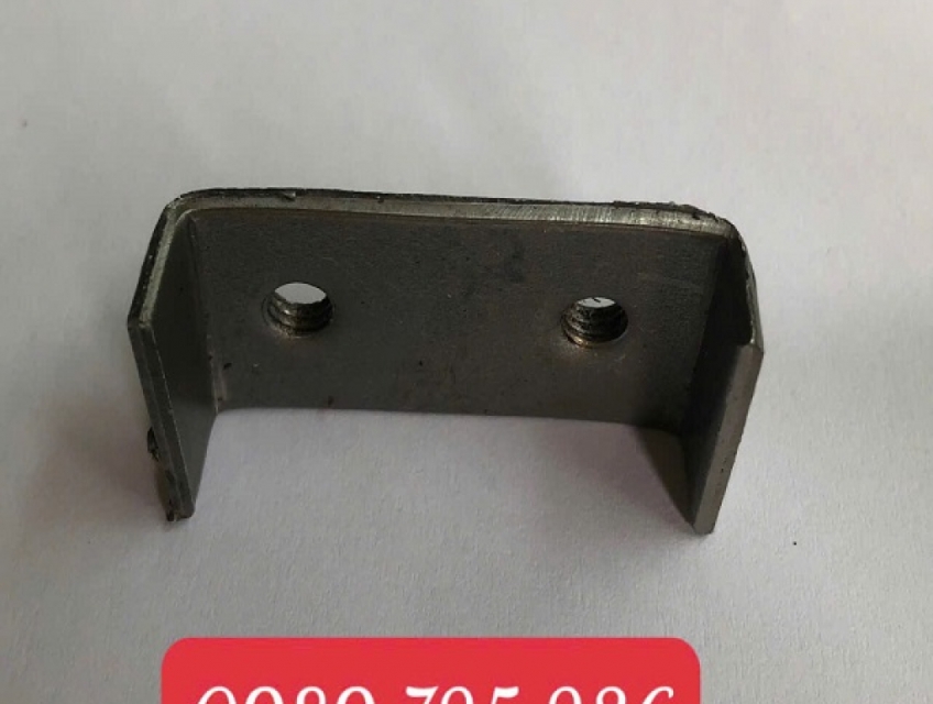 U ren 25x50, pát sắt chữ U, phụ kiện nối thép