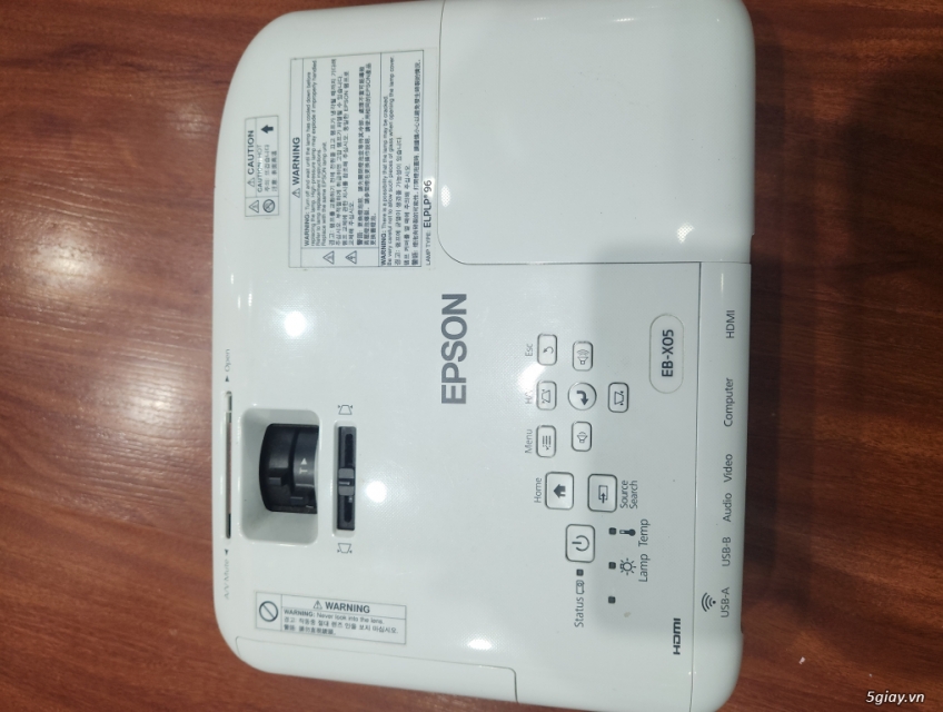 THANH LÝ MÁY CHIẾU EPSON EB-X05 – CHẠY MỚI 219 GIỜ