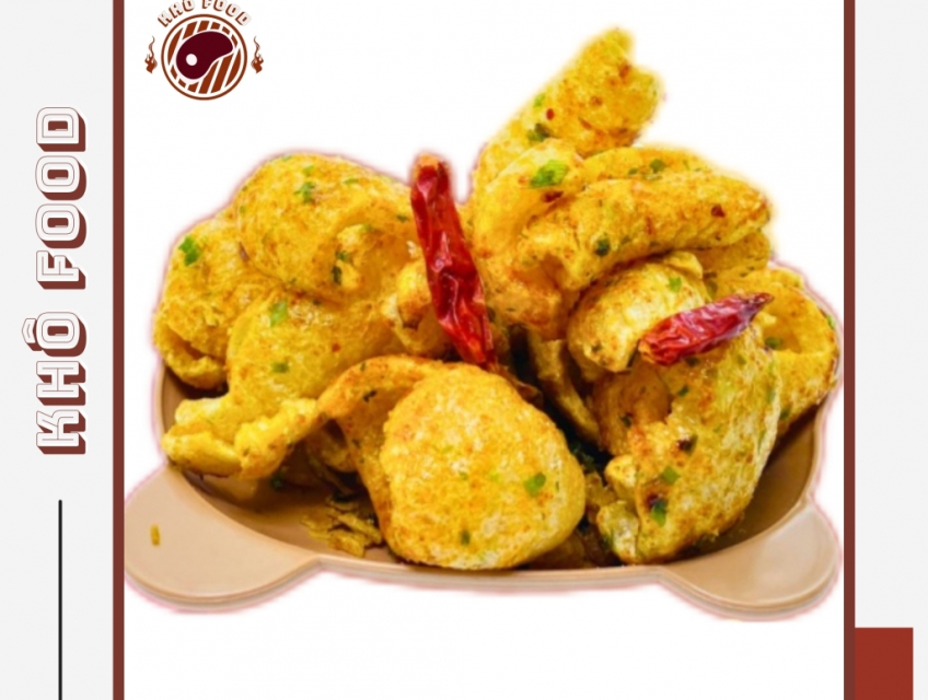 Da Heo Cháy Tỏi – Món Ăn Vặt Siêu Hot Từ Khô Food