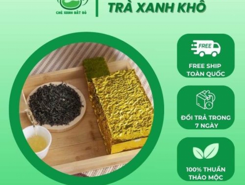 Set Combo Chè Thái Nguyên Trà Tân Cương Thái Nguyên đóng gói 300gr