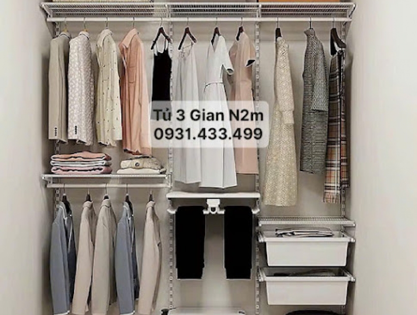 Giải pháp gọn gàng, linh hoạt, đẹp cho bạn – người yêu sự ngăn nắp