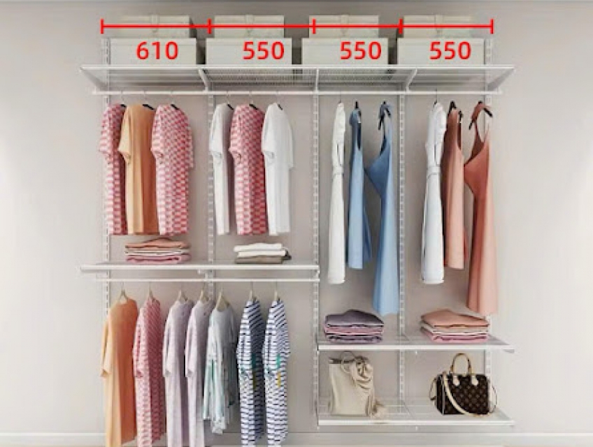 Bộ kệ quần áo AMD – Gọn gàng, tiện lợi và đúng với cách bạn sống