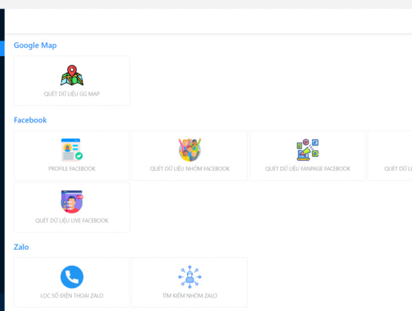 Phần mềm quét DATA 2025