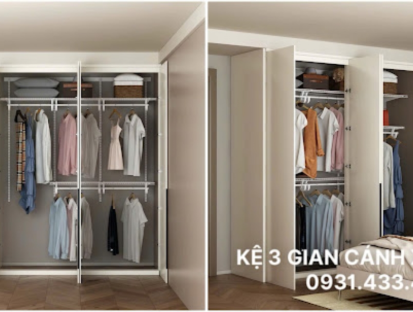 Bộ kệ quần áo AMD – Không chỉ là chỗ treo đồ, mà là một phần gu sốn