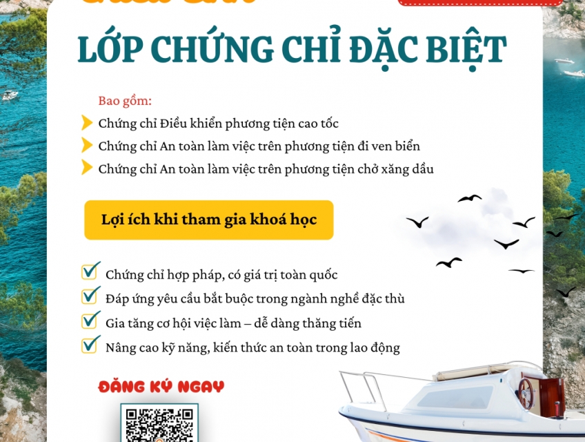 Trường Trung cấp Bách Nghệ Cần Thơ chiêu sinh lớp chứng chỉ đặc biệt