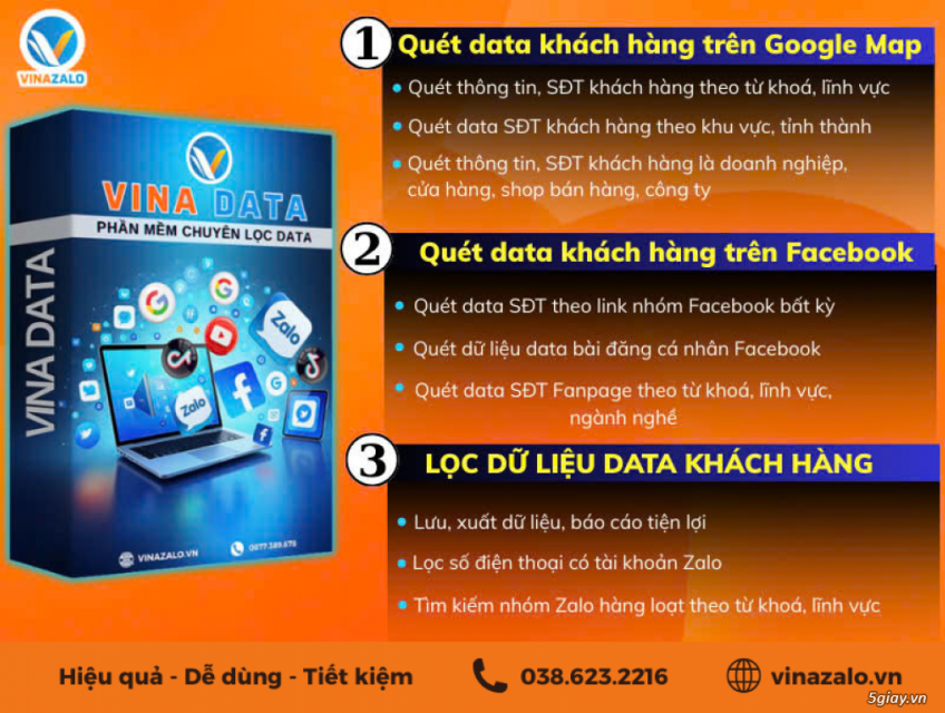 Phần mềm quét DATA 2025