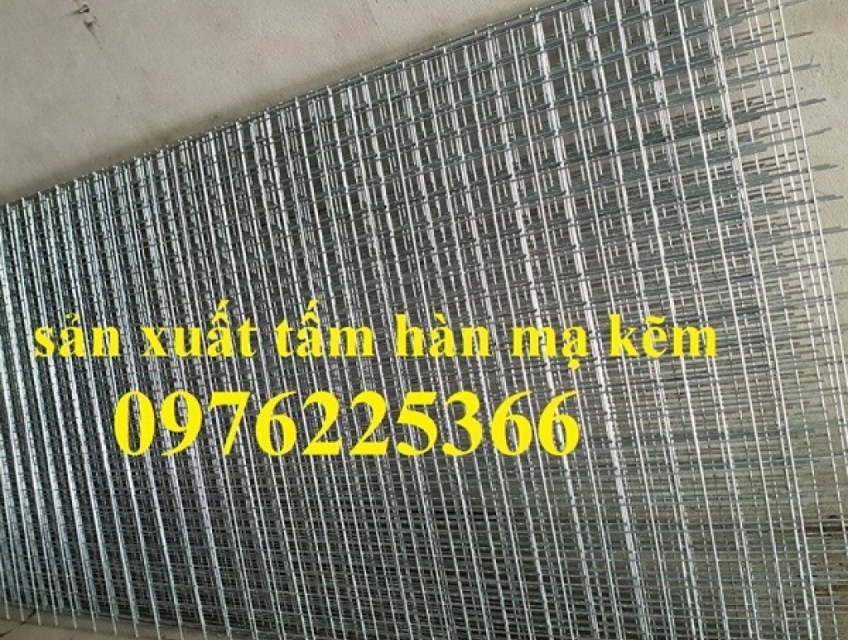 Lưới hàn mạ kẽm D4A50x50