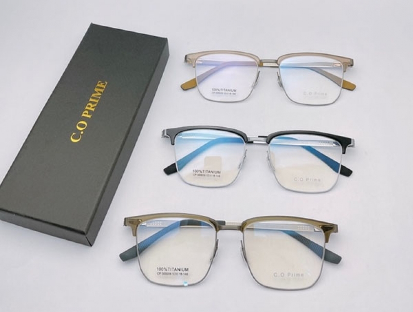 Nơi bán gọng kính titan CO Prime chính hãng cho nam nữ giá chỉ 1,2tr