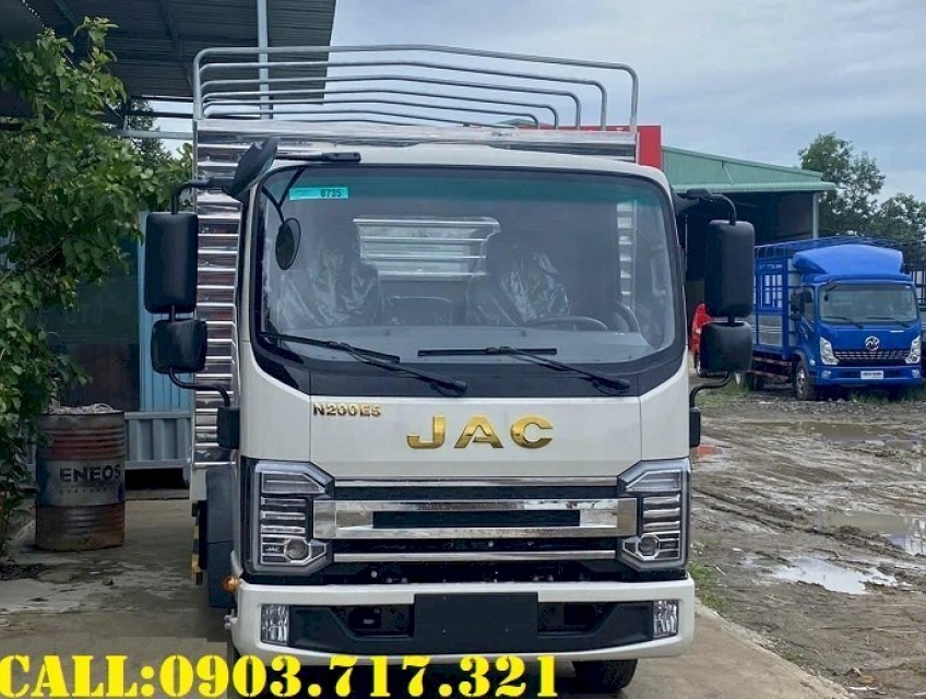 Công ty bán xe tải Jac N200E5 thùng bạt mới 2025 giá ưu đãi