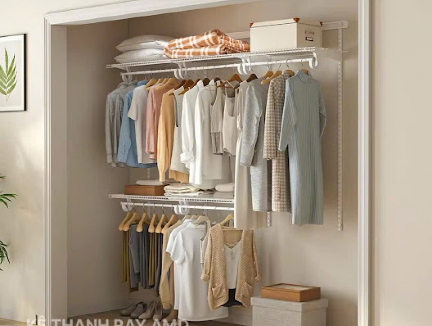 BỘ KỆ QUẦN ÁO AMD – COMBO ĐỦ DÙNG - ĐẸP CHO NGƯỜI SỐNG MỘT MÌNH