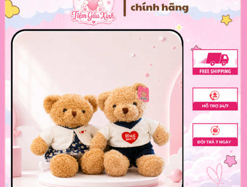 Gấu bông cặp tình nhân