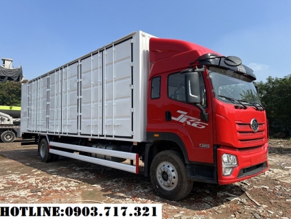 Bán xe tải FAW JK6 thùng kín Container 9m9 nhập khẩu