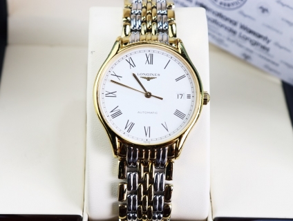 Longines Lyre Nam L4.860.2.11.7 Automatic Máy L8, Demi Vàng Fullbox