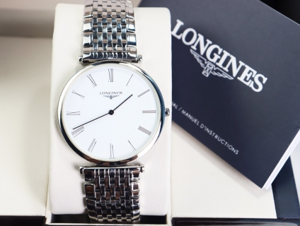 ĐH Nam Longines La Grande L4.800.4.11.6 Siêu mỏng, Size 35mm fullbox