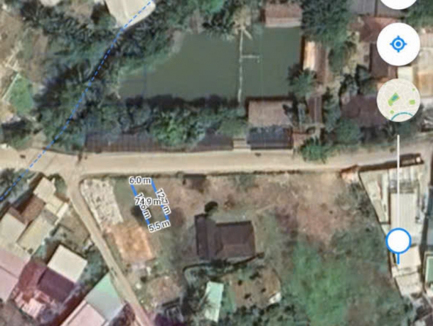 Bán lô đất mặt tiền đường Thái Thông, Nam Nha Trang , ngang 6m