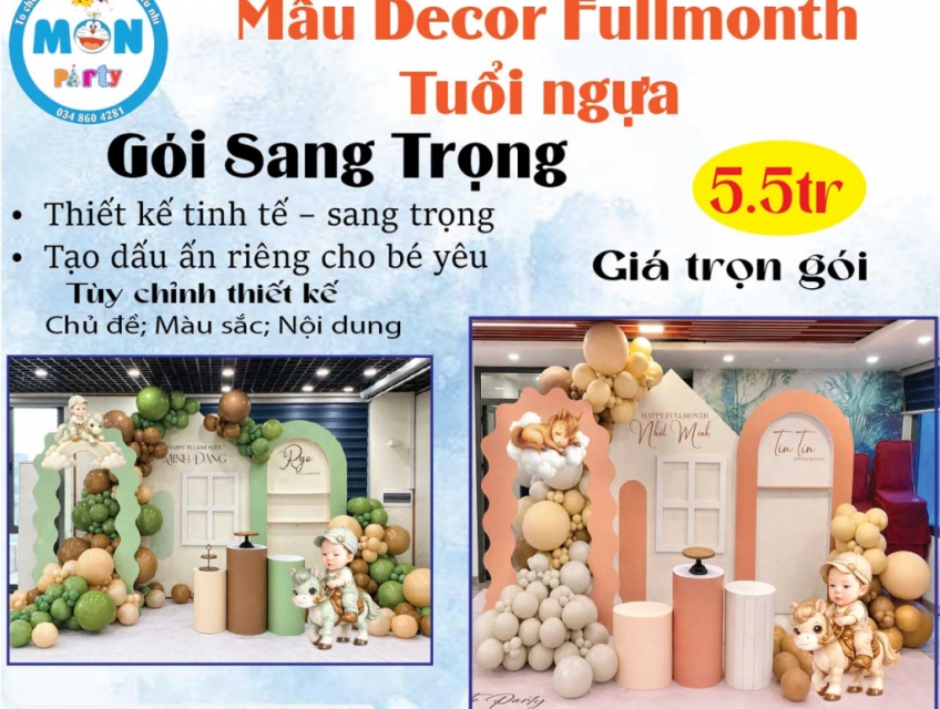 VÌ SAO CHÚNG TA LẠI LÀM TIỆC THÔI NÔI, ĐẦY THÁNG CHO BÉ?