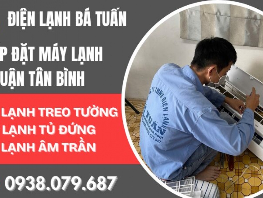 Tháo lắp máy lạnh Phường Tân Sơn Nhất Giá Rẻ Uy Tín