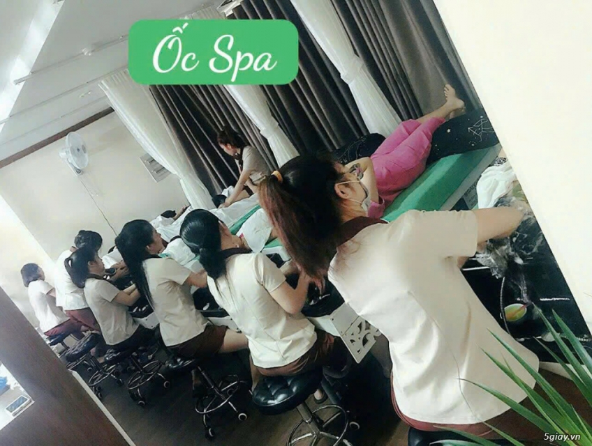Ốc Spa tuyển NV nail design, nối mi, massage body làm ở Q7