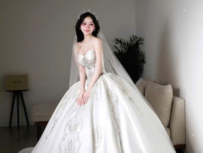 Cho thuê váy cưới trọn gói, may đo theo yêu cầu giá rẻ nhất tại hồ chí