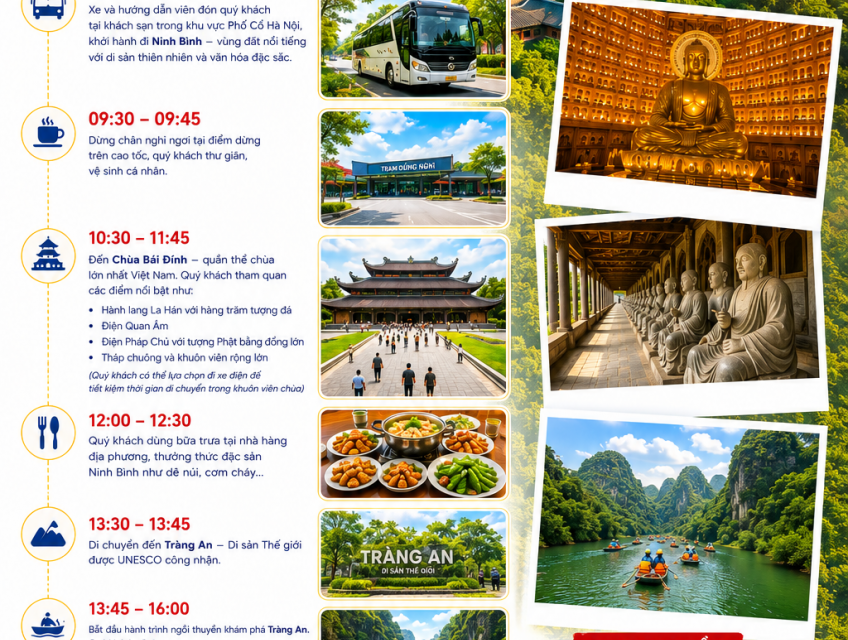 KHÁM PHÁ TRÀNG AN - BÁI ĐÍNH CÙNG GO VIỆT NAM TRIP