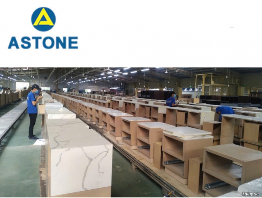 CTY ASTONE tuyển CN, LĐPT, Thợ đá & Phụ đá nội thất XK
