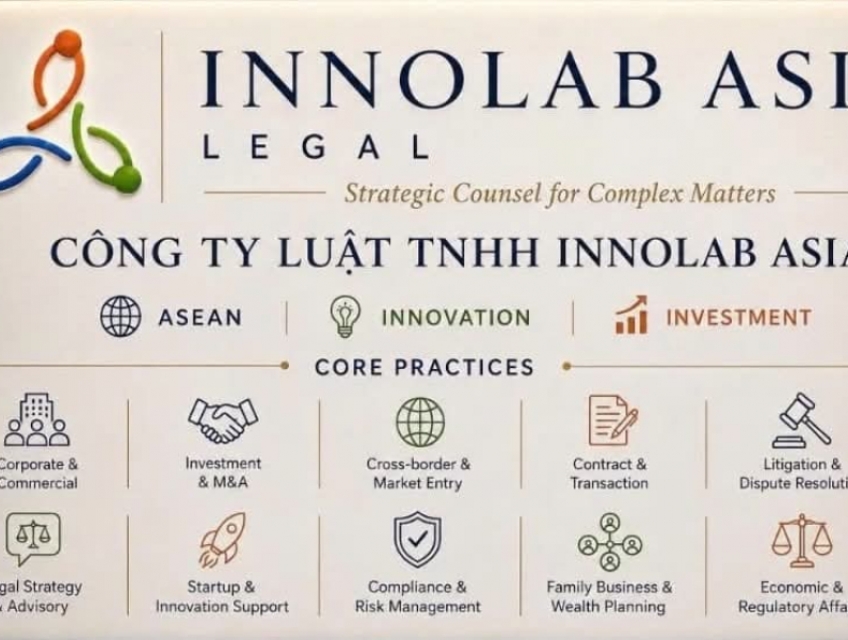 DỊCH VỤ TƯ VẤN THÀNH LẬP DOANH NGHIỆP TRỌN GÓI – INNOLAB ASIA LEGAL
