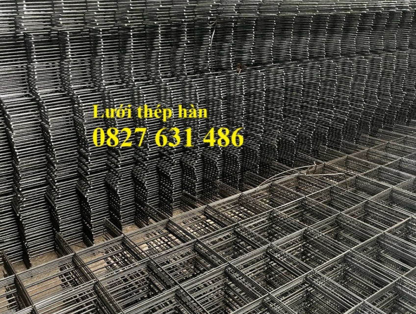 Lưới thép đổ sàn bê tông D4 100x100 có sẵn, D4 a150x150, D4 200x200