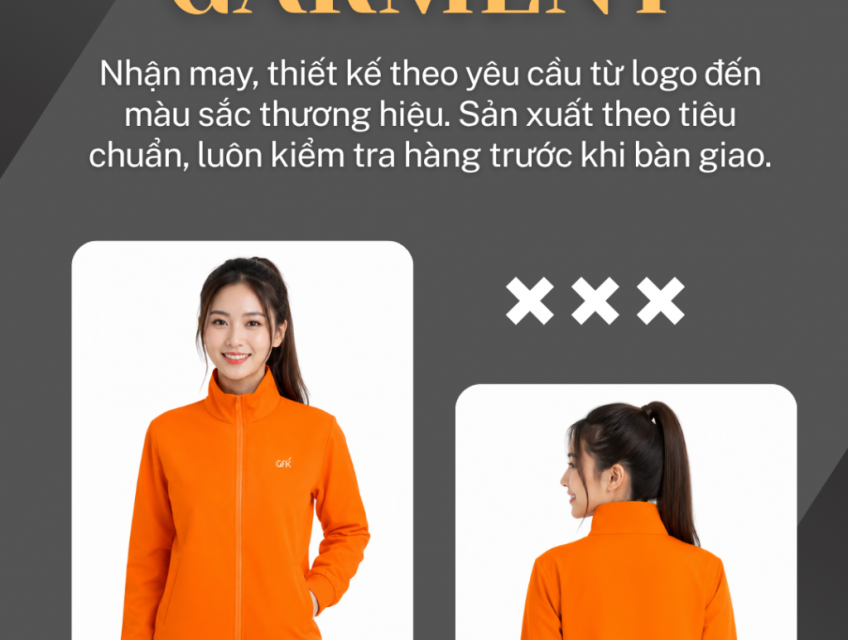Xưởng may Khang Thịnh chuyên may đồng phục theo yêu cầu