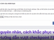 Nguyên nhân, cách khắc phục và Hướng dẫn gỡ Checkpoint Facebook 2017