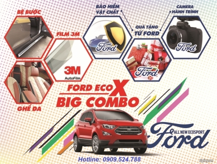 Ecosport 2018 số tự động, trả góp 90%,tặng phim 3M, bảo hiểm vật chất