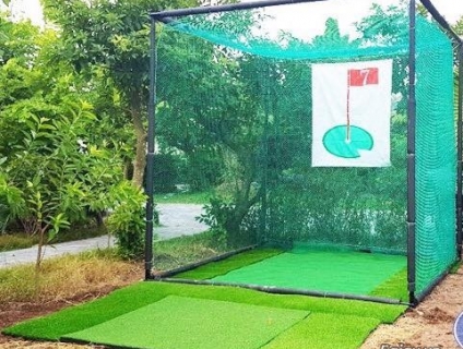 Khung lều tập golf di động dễ tháo lắp cung cấp tại Hà Nội
