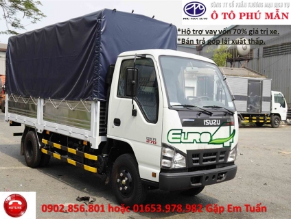Tặng phí trước bạ và full bình dầu khi mua ISUZU 1t9-2t2