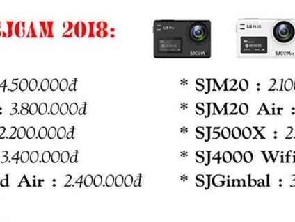 Chuyên cung cấp SJCAM giá sỉ các loại.