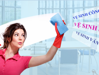 cung cap tap vu, tong ve sinh, danh bong san, dich vu ve sinh