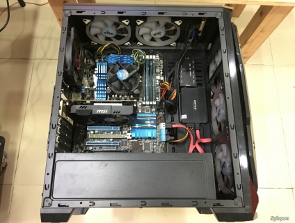 Thùng CPU Core I7 3770, Ram 16G, SSD 120G, VGA GTX 1050