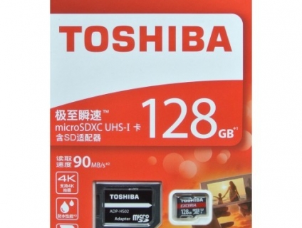 Thẻ nhớ MicroSDXC Toshiba- Class 10 128GB