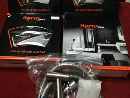 Vòi xịt vệ sinh cao cấp Inox 304