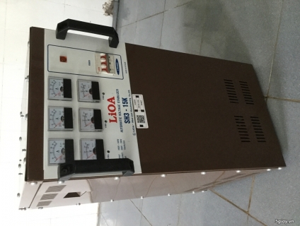 Thanh lý ổn áp 3 pha LIOA SH 3K-15 còn bảo hành gần 3 năm mới 99,99%