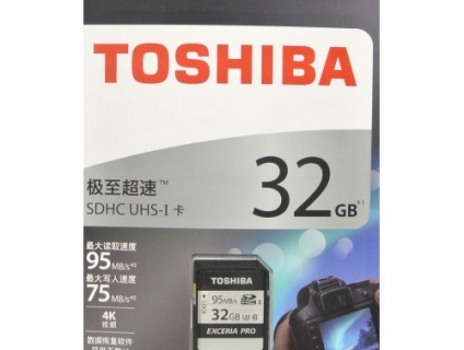 SDHC Toshiba Exeria Pro N401 32GB