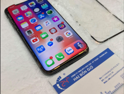 Dịch vụ thay mặt kính iPhone X chuyên nghiệp danh tiếng 10 năm