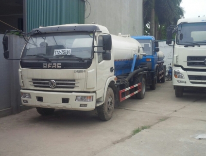 Bán xe hút chất thải Dongfeng 6 khối