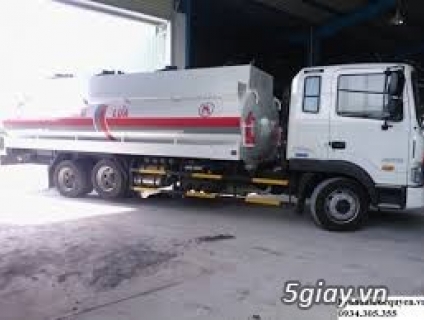 Xe bồn chở xăng dầu huyndai Hd210 16 khối