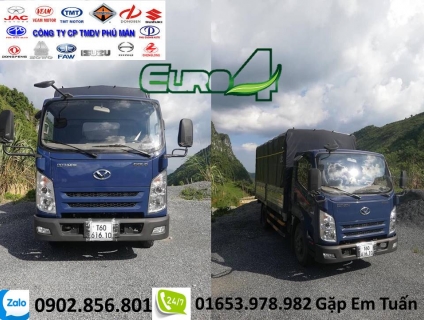 Xe tải 3 tấn 4 hyundai trả góp lải suất thấp