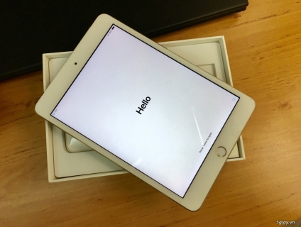iPad Mini 3 128gb Gold - WIFI + 4G GIÁ TỐT [ nguyên zin 100% ]