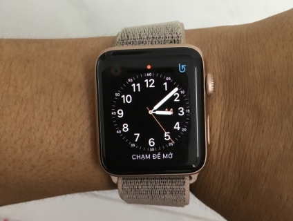 đồng hồ apple watch LTE zise 42 gold