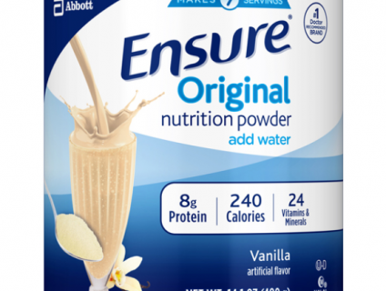 Sữa Bột Ensure Vanilla Mỹ Hộp 400g(new)-chính hãng (xách tay)-Sỉ và Lẻ