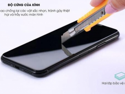 Xả lô miếng cường lực 9D iphone , siêu mỏng , bền , không bám vân tay