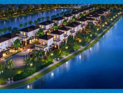 Biệt Thự Đảo 3 mặt sông Valora Mizuki giá 7ty7-LH: 090.666.2356