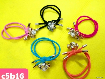 chuyên Sỉ cột tóc, cài tóc, tóc giả, chuỗi đeo tay phong thủy